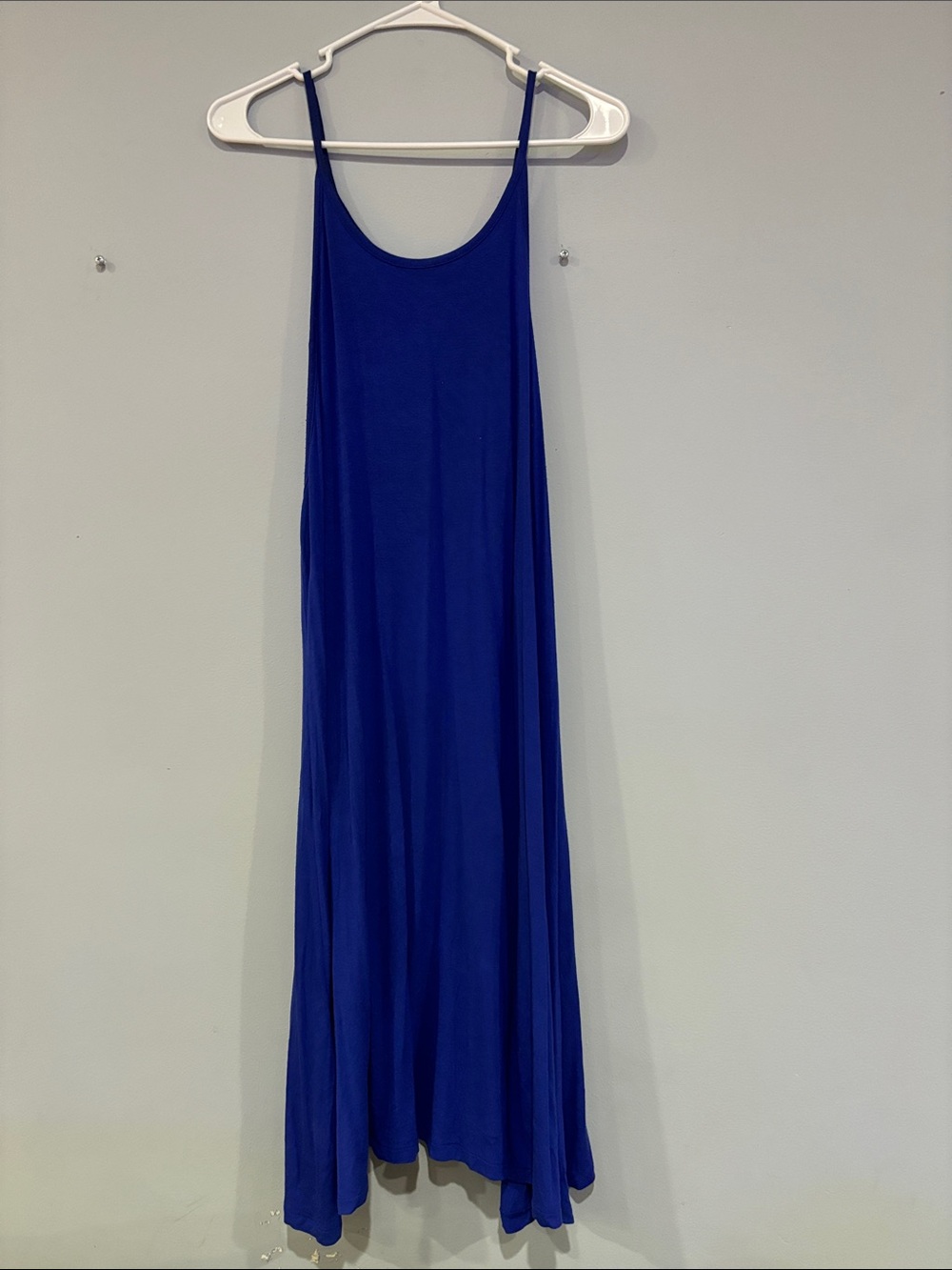 Old Navy Royal Blue Maxi Slip Dress
